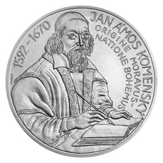 Jan Amos Komenský - minca